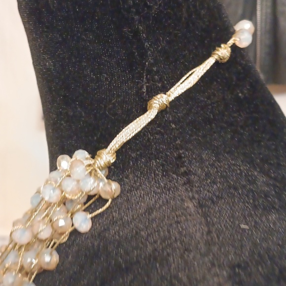 Elegant Multi-Layer Beaded Necklace - Picture 7 of 9